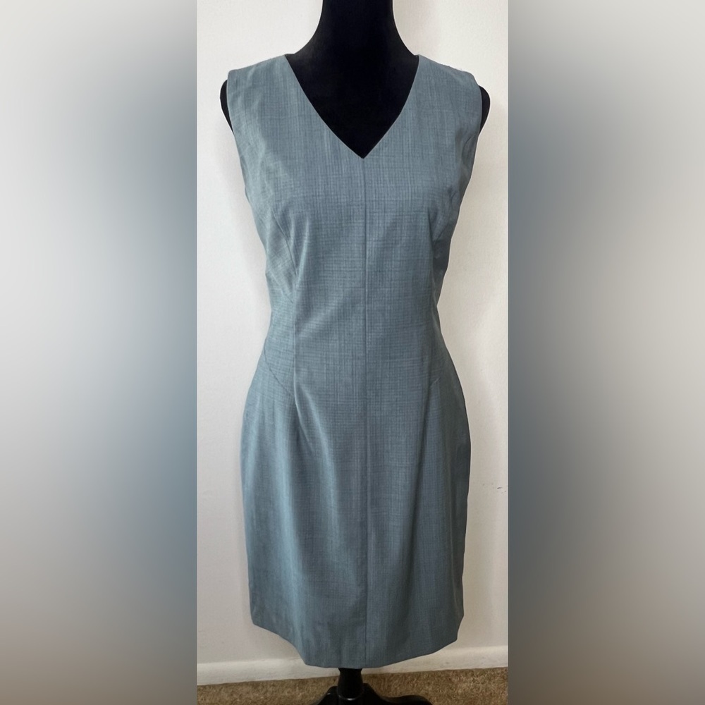 Hugo Boss Gray Sleeveless Dress